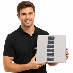 Amplificador de Señal Móvil GSM de 6 Bandas 700 800 900 1800 2100 2600 MHZ, Repetidor de Red Celular 3G 4G 5G LTE - Product Image 5