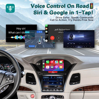 Boîte CarPlay sans fil pour Acura RLX 2013-2018 Android Auto Mirror Link AirPlay Navigation CarPlay Plug and Play