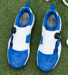 Zapatos de Golf Impermeables para Hombre y Mujer, con Hebilla Giratoria, con Púas, Transpirables, Antideslizantes, Ligeros, Duraderos, para Entrenamiento al Aire Libre, Venta al Por Mayor - Product Image 3