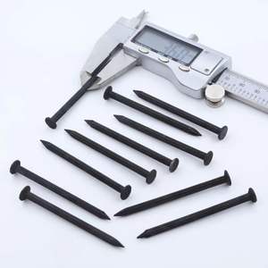 Marché africain Vente à chaud Clous à tige lisse de haute qualité Emballage de 2 à <span class=keywords><strong>5</strong></span> <span class=keywords><strong>pouces</strong></span> pouvant être personnalisés Clous en béton noir - Product Image 5