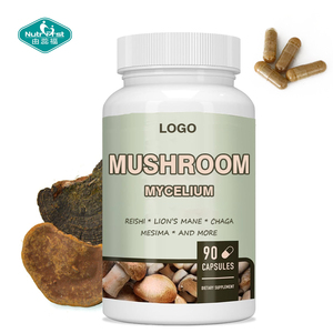 Nutrifirst bán buôn miễn dịch phản ứng cân bằng 7 nấm <span class=keywords><strong>mycelium</strong></span> chiết xuất viên nang cho sức khỏe miễn dịch - Product Image 2