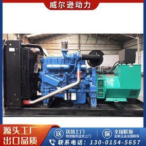 เครื่องกำเนิดไฟฟ้าดีเซลยูชัย 400 กิโลวัตต์ 1500 รอบต่อนาที 50 เฮิรตซ์ สำหรับโรงแรมและโรงพยาบาล - Product Image 4