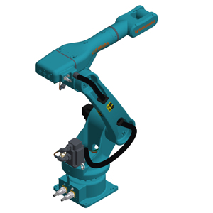 Robot industriel à 6 axes Sooyee 1830B, charge utile de 30 kg, portée de 1830 mm, moteur de 4,5 kW, 380 V, pour palettisation, soudage, chargement, Sooyee 1 - Product Image 1