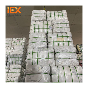 Trapos de toalla de tienda de ropa usada Restos de tela de algodón blanco - Product Image 6