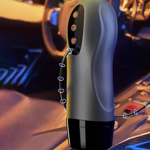 Male Auto Masturbation Cup Wholesale with 10 <b>Vibration</b> Modes Silent Realistic TPE Male Toy Heating Suction Function Airplane Cup - Product Image 6