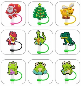 Copriscatole per Cannucce a Tema Frutta Cartoon (Fragola, Limone, Uva) - Accessori per Feste e Bar, Compatibili con Cannucce Stanley da 8mm - Product Image 5