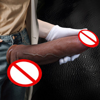 Vibrateur réaliste en silicone en gros avec 7 modes de vitesse, télécommande sans fil souple, vibrateur réaliste