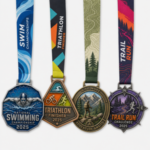Medallas Personalizadas para Carreras, Premio para Ganadores, Medalla de Béisbol en Aleación de Zinc con Relieve 3D, Bañada en Oro, Plata o Bronce - Product Image 2