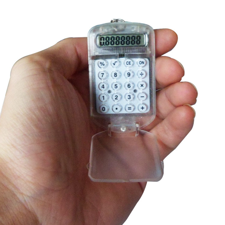 8-digit Electronic Gift Flip Calculator For Student Promotion In Shopping Mall Pocket Mini Calculator