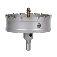 Scie cloche en carbure de tungstène TCT, résistante à l'usure, pour percer des trous dans l'acier inoxydable, l'aluminium et le fer