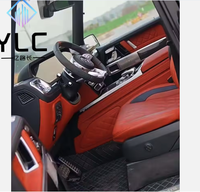 Pour mercedes-benz Vito W447 METRIS tableau de bord de voiture modifié Maybach classe V V260 cuir intérieur accessoire modèle Fit