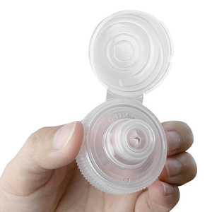 ฝาขวดบีบพลาสติกเปิดด้านบนพร้อมวาล์วซิลิโคน - Product Image 3