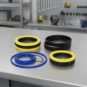 Kit de joints de piston hydraulique pour cylindre d'excavatrice BTK, compatible avec JCB 3CX 3D 4C 4CN - Product Image 1