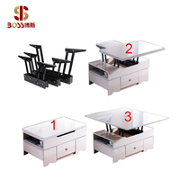 Tour de Café Table À Manger Table 560mm Table Basse Relevable Cadre De Levage Mécanisme de Ressort De Meubles De Matériel de Charnière