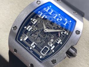 Reloj Mecánico de Lujo de Super Calidad, Resistente al Agua, 39 mm, Movimiento CRMA6, RM67-01, Aleación de Titanio, Esqueletizado, Reloj RM - Product Image 3