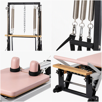Machine de Pilates Reformer en Aluminium avec Tour pour Usage Commercial, Multifonctionnelle, Garantie 10 Ans - Offre Spéciale