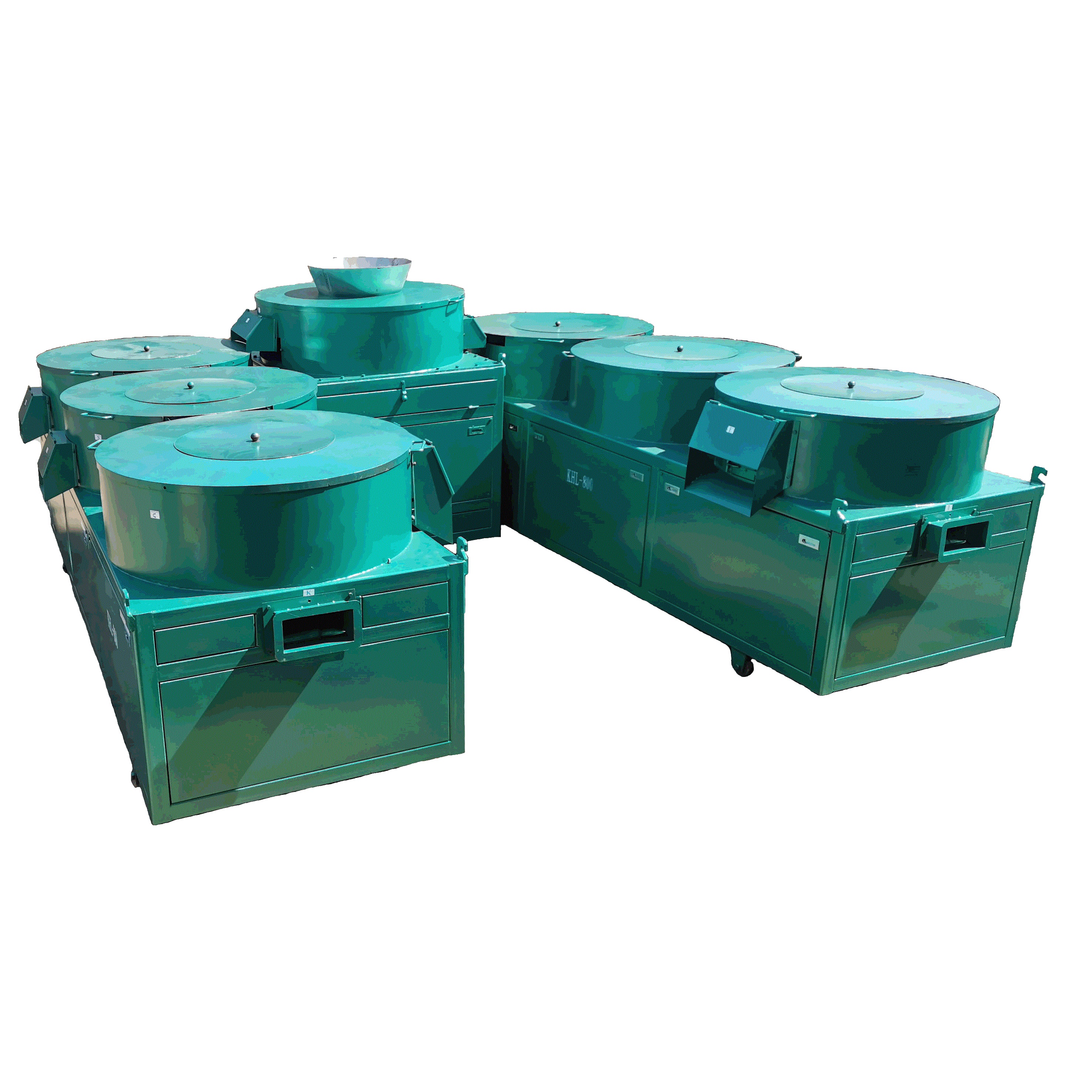 Линия по производству гранул органических удобрений для куриного навоза