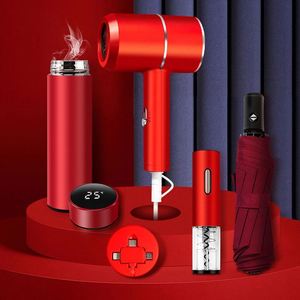 Practical Annual Company Business Gift Set Custom Logo Promotion Corporate Party Hair Dryer <b>Cup</b> Umbrella Corporate Gift Sets - Product Image 3