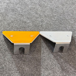 Barrera Led de aluminio Barandilla redonda Reflector solar Poste delineador para barandilla - Product Image 2