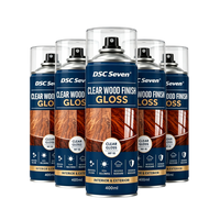 Peinture en spray acrylique pour bois, laque liquide brillante transparente pour l'intérieur et l'extérieur, pour le bricolage, le travail du bois, l'artisanat, la rénovation de meubles
