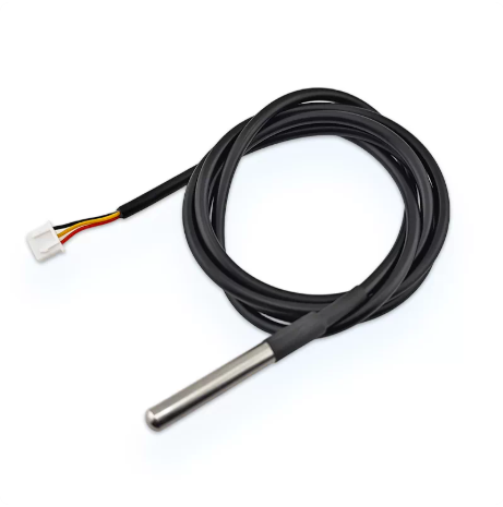 Waterproof DS18B20 Digital Temperature Sensor Probe, Water Temperature Detection Line, Waterproof Stainless Steel Package