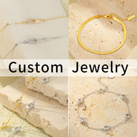 Fabricant de bijoux en argent 925, bijoux personnalisés, design de style, logo et couleur, bracelet pour femmes