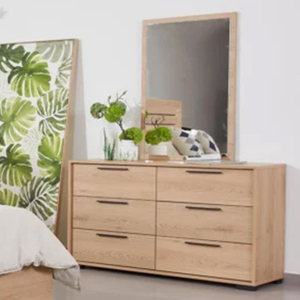 Directo de fábrica francés Vintage roble macizo gris envejecido mesita de <span class=keywords><strong>noche</strong></span> muebles de dormitorio con almacenamiento Material de madera - Product Image 5