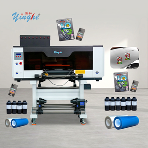 Yinghe <b>UV</b> <b>DTF</b> <b>Printer</b> Adhesive Sticker Making Equipment 220V Multicolor A3 Size Fully Automatic XP600 Head <b>UV</b> <b>DTF</b> Ink - Product Image 1