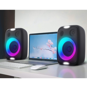 New Launch 45w Rgb Karaoke Wireless Microphone bluetooth Handheld Portable Caixa De Som Party Spekers <strong>Systeme</strong> Sound Speaker - Product Image 2