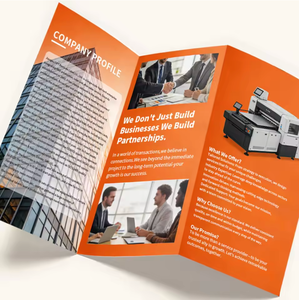 บริษัทผู้ผลิตงานพิมพ์มืออาชีพ แนะนำบริการพิมพ์หนังสือเล่มเล็ก เมนูร้านอาหารแบบกำหนดเอง ใบปลิว พิมพ์ออฟเซ็ตสีเต็มรูปแบบ - Product Image 6