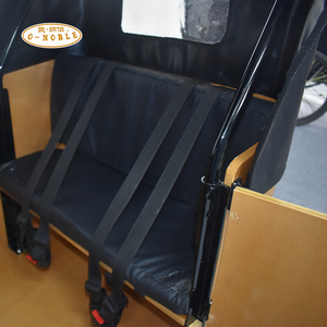 Nouveau tricycle électrique à trois roues à chargement frontal 2026, tricycle pour adultes avec caisse en bois, vélo électrique, <span class=keywords><strong>remorque</strong></span> de transport - Product Image 3