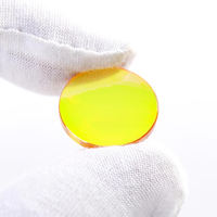 Lentille de focalisation laser CO2 pour découpe profonde, CVD ZnSe, diamètre 25 mm, FL 101 127 190 mm, 10,6 µm, pour découpe laser de plaques épaisses