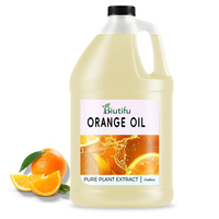 Huile Essentielle d'Orange Douce Pure Pressée à Froid, Huile Naturelle d'Agrumes pour Parfums, Cosmétiques et Aromathérapie, Vente en Gros