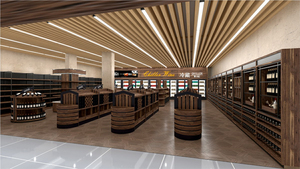 Estanterías Comerciales para Hipermercados, Exhibidores Resistentes para Tiendas Minoristas, Proyecto de Exhibición para Tiendas Completas - Product Image 2