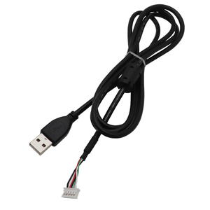 สายเคเบิลเชื่อมต่อ USB ชาย 1.5 ม. แบบ PH2.0 5 ขา พร้อมวงแหวนแม่เหล็กป้องกันสัญญาณรบกวน สายต่อขยาย USB เป็น PH2.0 สำหรับชาร์จและถ่ายโอนข้อมูล - Product Image 1