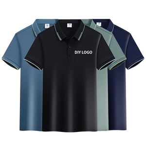 Polo de Lujo Transpirable para Hombre, Tejido con Disipación de Calor, Uniforme de Empresa, Viajes al Aire Libre, Secado Rápido, Ajuste Cómodo - Product Image 4