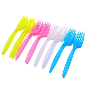 Extra Heavy Duty Plastic Forks Green Plastic Cutlery
