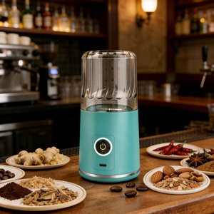 Mini moulin à café portable, design compact et peu encombrant, pour des infusions fraîches partout, pour le café filtre et l'espresso - Product Image 1