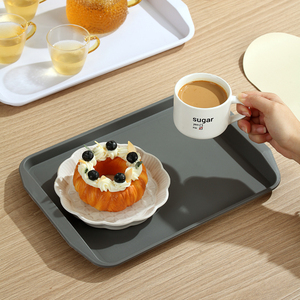 Frost Blister Process Plastic <strong>Tray</strong> for Serving Appetizers Snacks <strong>Desserts</strong>-Modern Style for Sushi Pizza Candy Cake Chewing Gum - Product Image 3