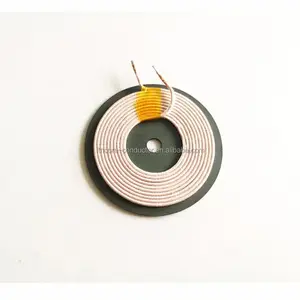 Катушки из медного провода стандарта QI, катушка для беспроводной зарядки, Индукционное воздушное зарядное устройство, передающая деталь для зарядного устройства телефона