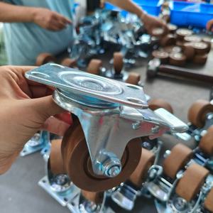 Roda Giratória de Alta Temperatura CMCL para Forno, Média Capacidade, 3, 4, 5 Polegadas, Fenólica 280 ℃   536 ℉   Rodízios Resistentes a Altas Temperaturas em Fibra - Product Image 2