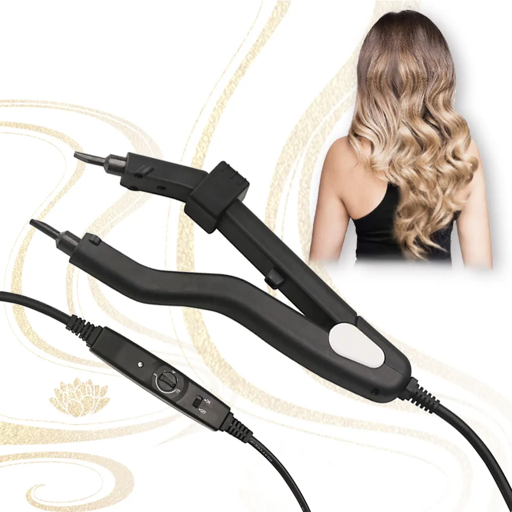 220 temperature smart mini heating tip hair extension iron