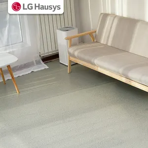 Adesivo de folha de piso de vinil para piso de piscina interior, tapete plástico à prova d'água LX, pedra para piso interno, Lg Hausys, preço barato em PVC