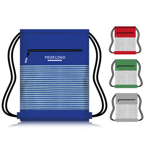 Factory Price Custom Logo <b>Large</b> Capacity Sports 420D Polyester <b>Drawstring</b> <b>Bag</b> - Product Image 1