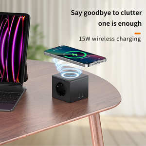 Adaptateur secteur Magic Box <span class=keywords><strong>Cube</strong></span>, directement de l'usine, avec port de charge rapide PD20W, charge sans fil NFC, longueur de câble 3m/5m, courant nominal 10A - Product Image 6