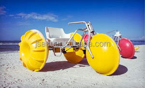 Bateau à pédales d'<span class=keywords><strong>occasion</strong></span> équipement de jeu gonflable parc aquatique électrique 3 grandes roues plage eau pédale vélo tricycle ride eau - Product Image 6