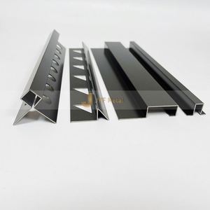 EX1021 Modern Stainless Steel <b>Tile</b> Trim-Durable & Waterproof for Interior Wall and <b>Ceiling</b> Edges - Product Image 3