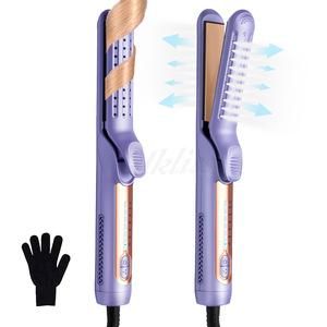 Sèche-cheveux lisseur tout-en-un à vente chaude transfrontalière, plaque PTC anti-brûlure, ne prend pas en charge les ventes nationales - Product Image 5
