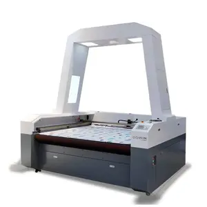 Ccd Camera Lasersnijmachine/Auto Invoerstof Doek Lasersnijder/Lasersnijmachine Voor Kledingindustrie.