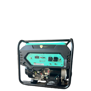 เครื่องกำเนิดไฟฟ้าเบนซินกำลังสูง 9.5 กิโลวัตต์ แบบโครงเปิด กำลังไฟฟ้า 9 กิโลวัตต์ มอเตอร์ทองแดงแท้ 100% สำหรับงานก่อสร้างและอุตสาหกรรม - Product Image 3